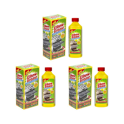 Elbow Grease Oven Cleaner Kit for BBQ Kitchen Dishwasher Oven Rack 500ml Perfect Cleaning Solution for Oven Cleaning Kit Kitchen Cleaner