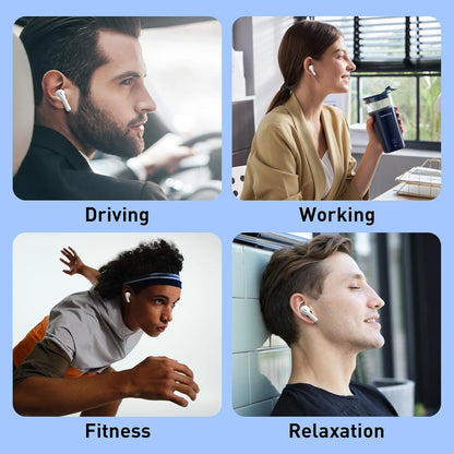 True Wireless Earbuds – Bluetooth 5.4, Deep Bass, 28h Playtime