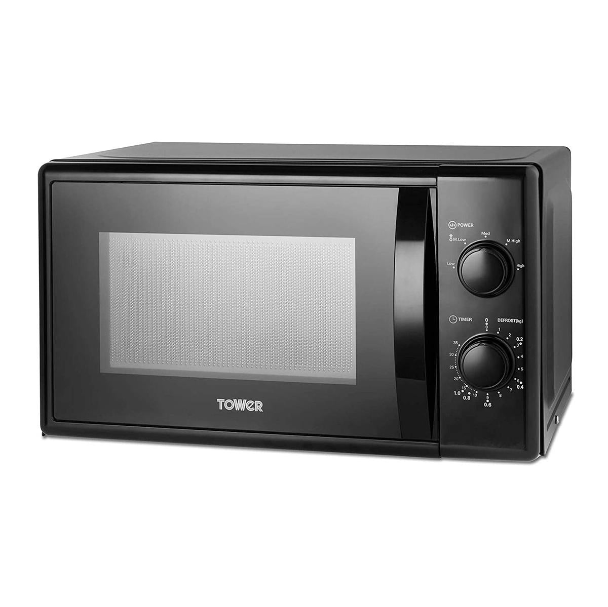 20L Manual Microwave Oven – 700W Compact Countertop Kitchen Cooker