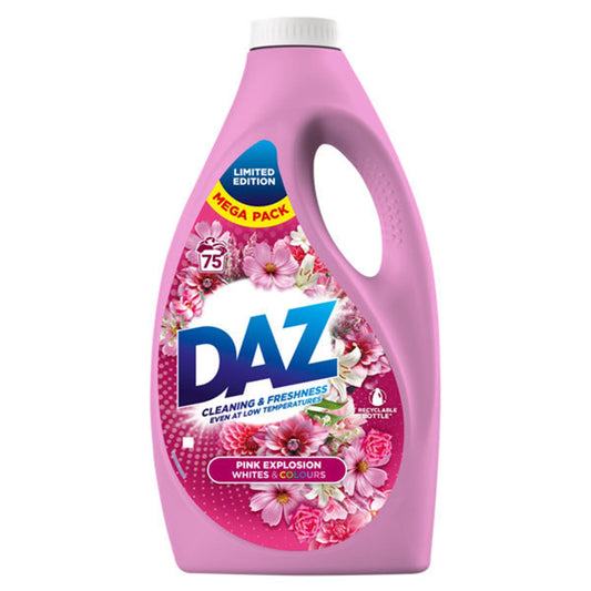 Pink Explosion Laundry Liquid – 75 Washes for Whites & Colours