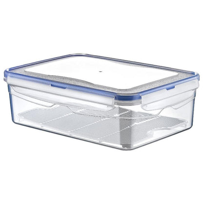 Hobby Life Clip Click & Lock Airtight Storage Box 2.6L Clear Food Container Stackable Organization Bin