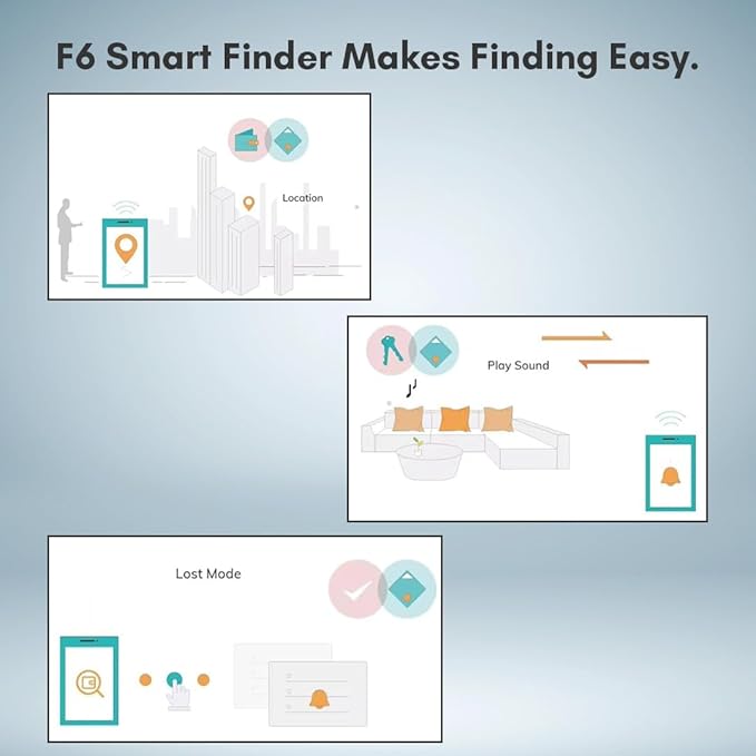 Smart Bluetooth Tracker Tag – Apple Find My, Key, Wallet & Pet Locator
