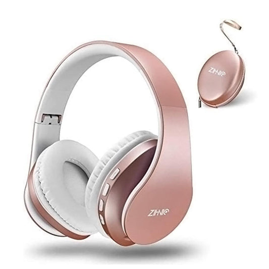 Foldable Bluetooth Headphones – Wireless & Wired, 15-Hour Playtime