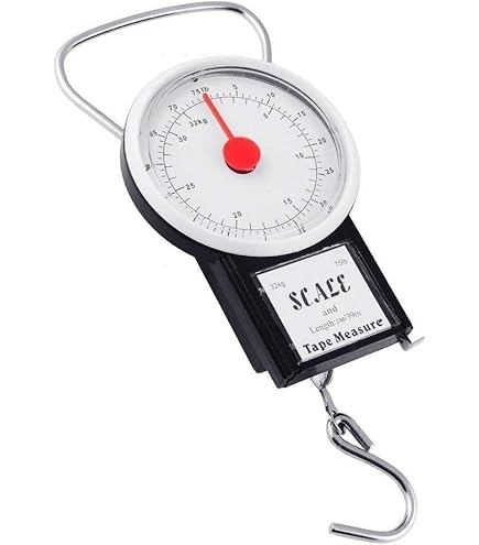 Digital Luggage Scale 32kg with Tape Measure – Portable Travel Weight Checker