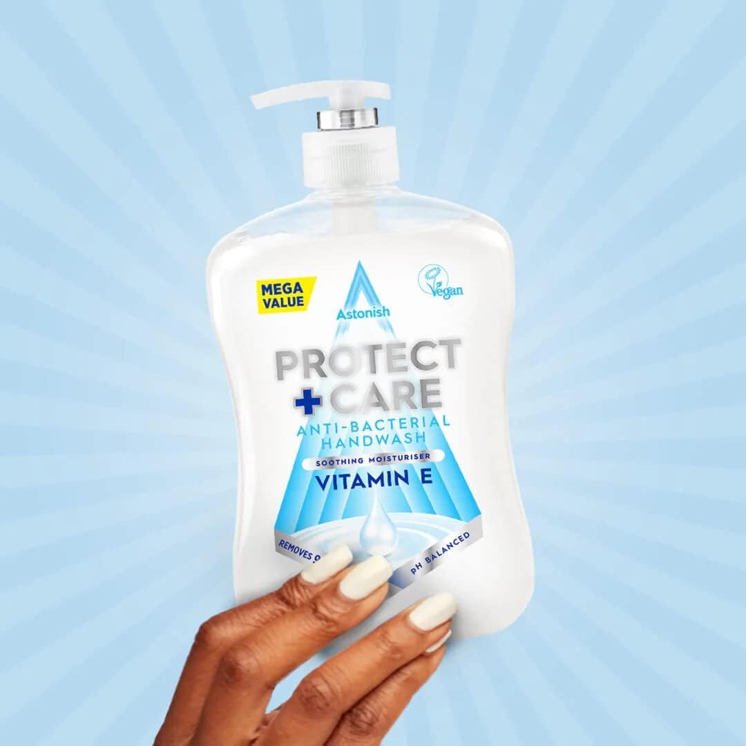 Vitamin E Hand Wash – 600ml Antibacterial & Soothing