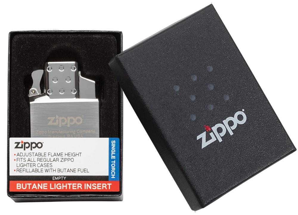 Single Jet Flame Torch Lighter Insert – Butane, Windproof