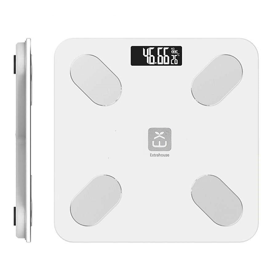 Digital Bathroom Scale – LCD Display, Auto On/Off, 180kg Capacity