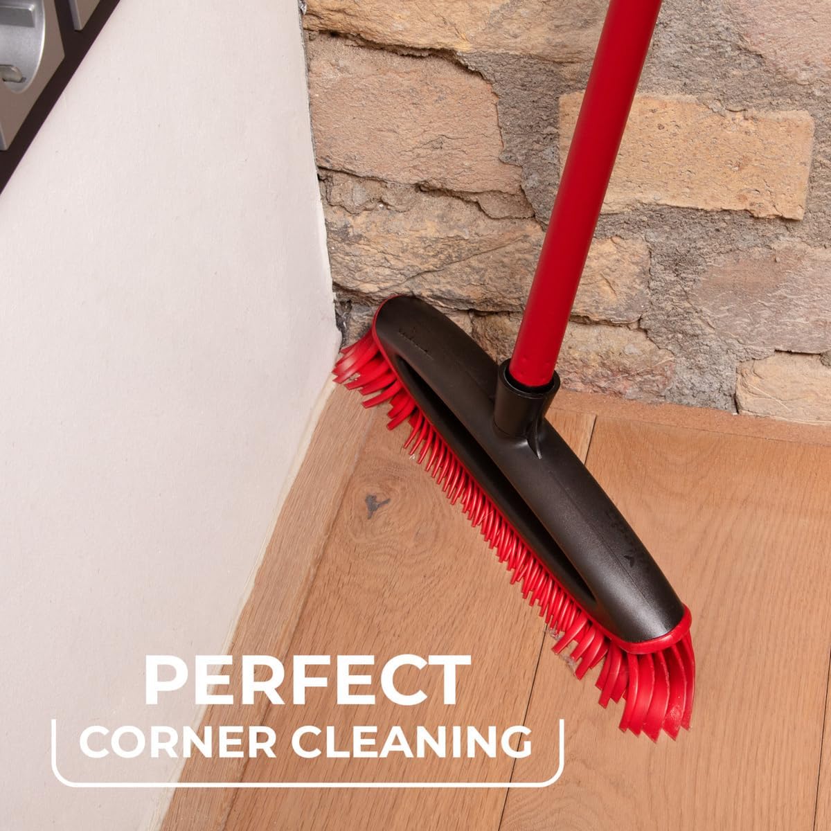 Pet Hair Removal Broom – Soft Rubber Bristles, Easy to Wash, Includes 3 Handles