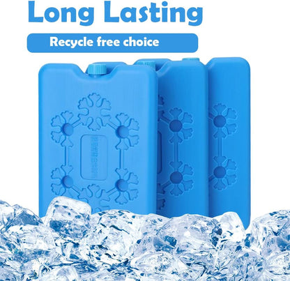 Ashley 400g Ice Brick, Freezer Pack, Reusable Cooling Pack, Ice Pack for Lunch Box, Portable Ice Pack, Non-toxic Ice Pack