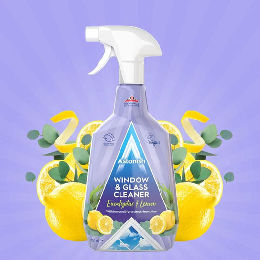 Glass & Window Cleaner 750ml – Eucalyptus & Lemongrass