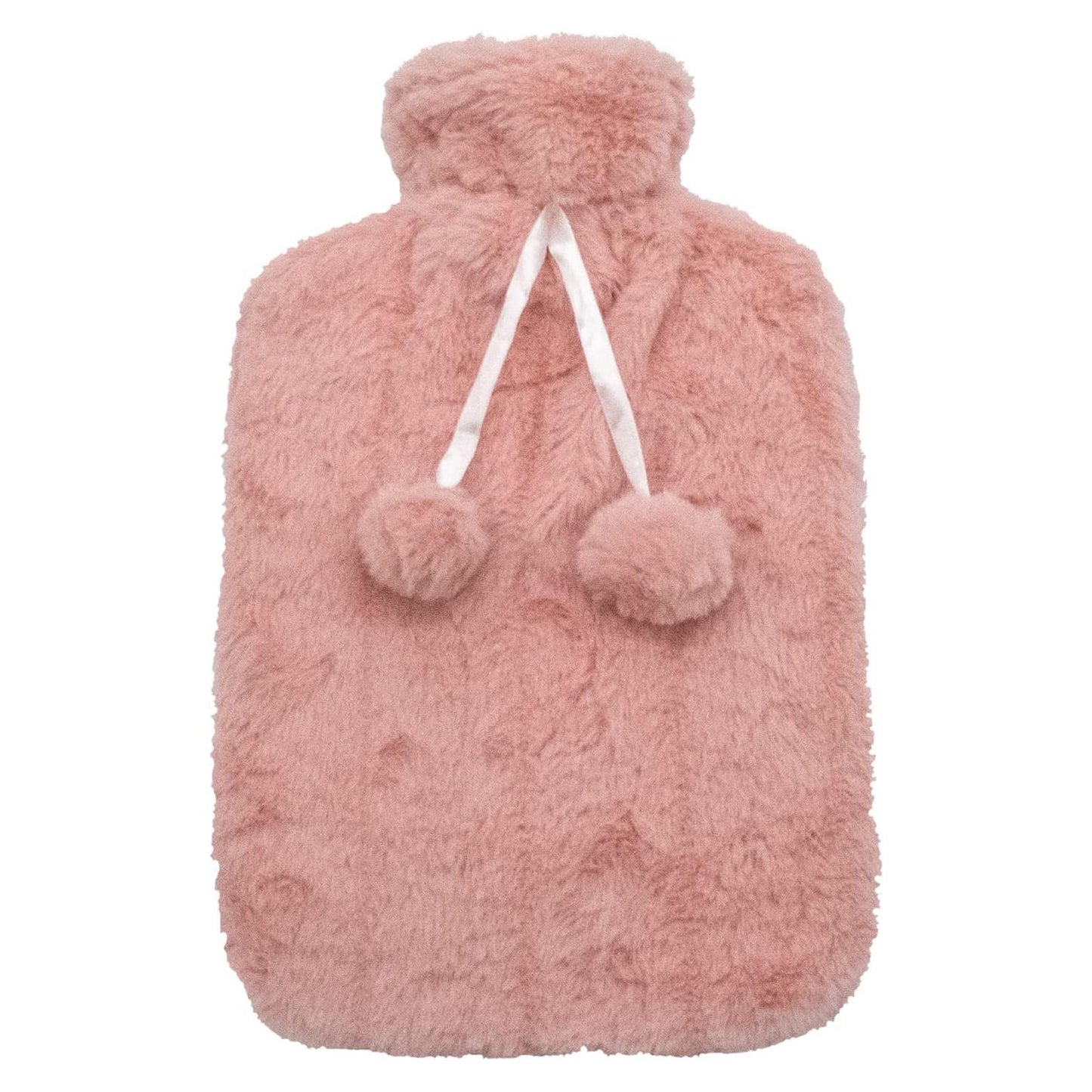 2L Fluffy Plush Hot Water Bottle – Ultra-Soft Cover