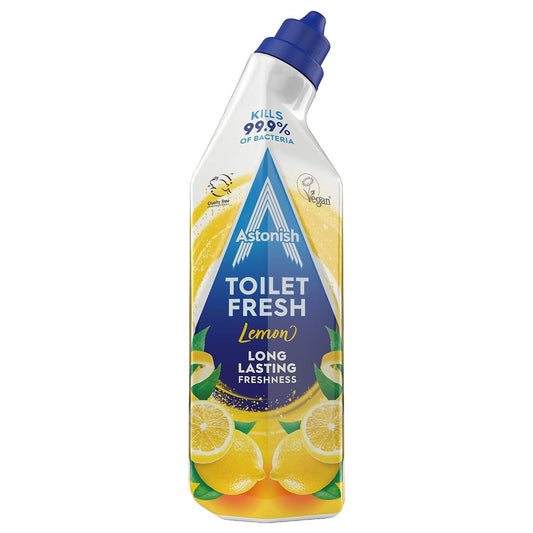Toilet Fresh Gel Cleaner 750ml – Kills 99.9% Bacteria & Prevents Limescale