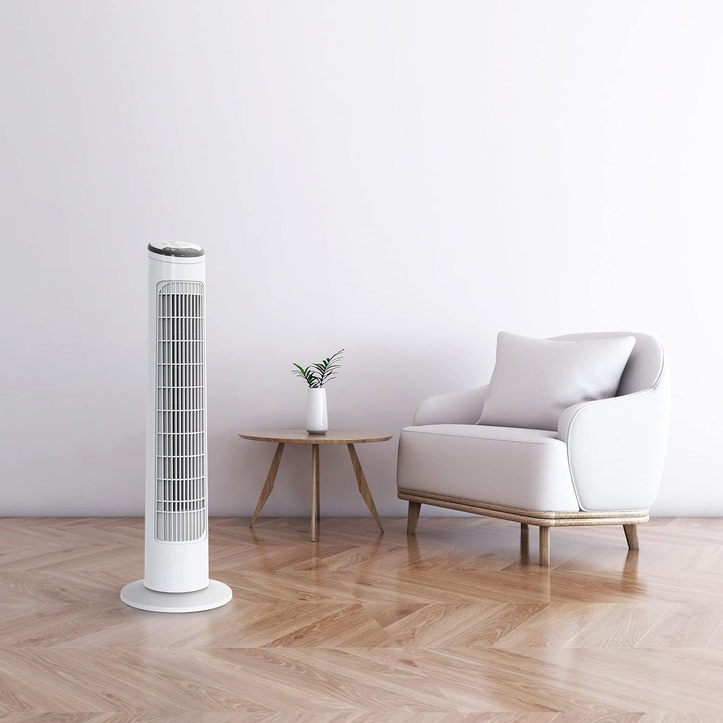 29” Tower Fan with Remote Control – Quiet Cooling & Oscillation