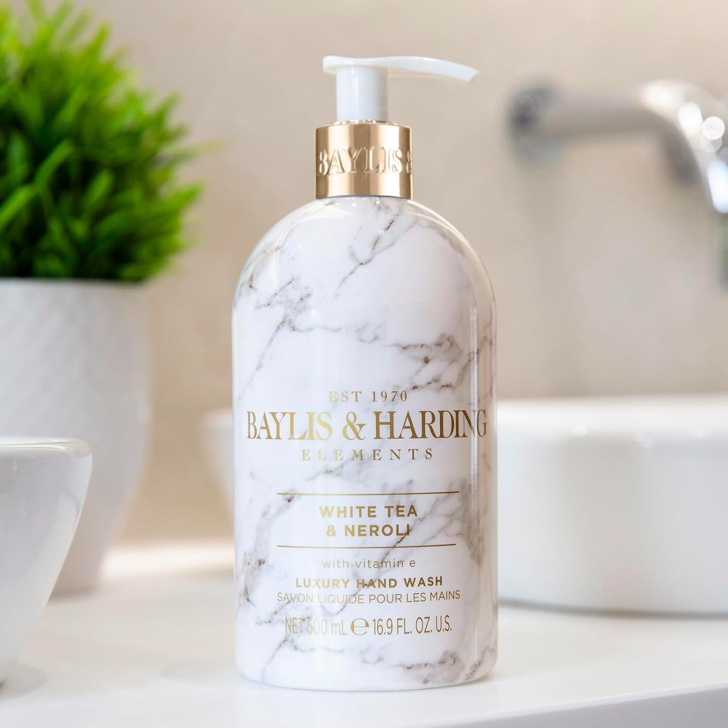 White Tea & Neroli Hand Wash – 500ml Gentle & Soothing