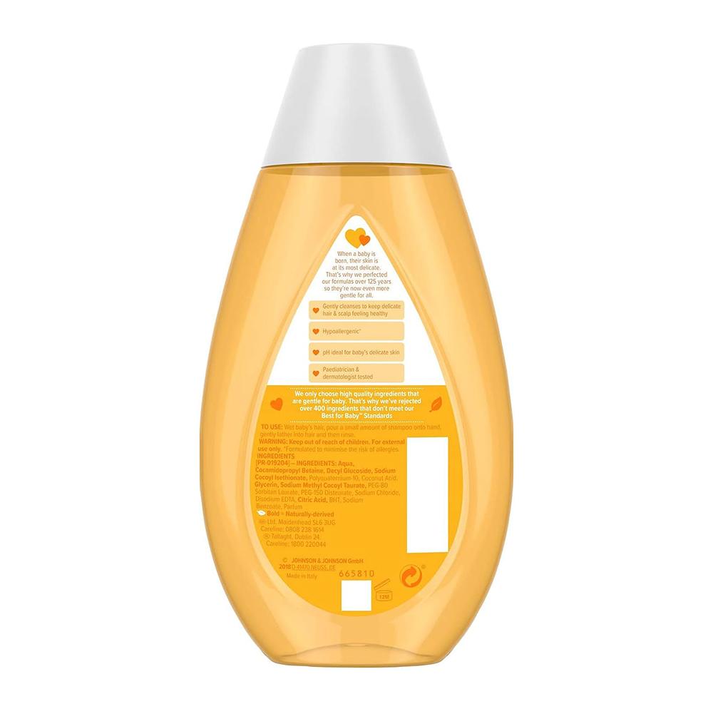 Baby Shampoo 300ml Bottle – Gentle No More Tears Formula, Hypoallergenic Haircare for Babies