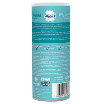 Pet Proud Carpet Freshener Multipack – Long-Lasting Odour Removal for Carpets & Rugs