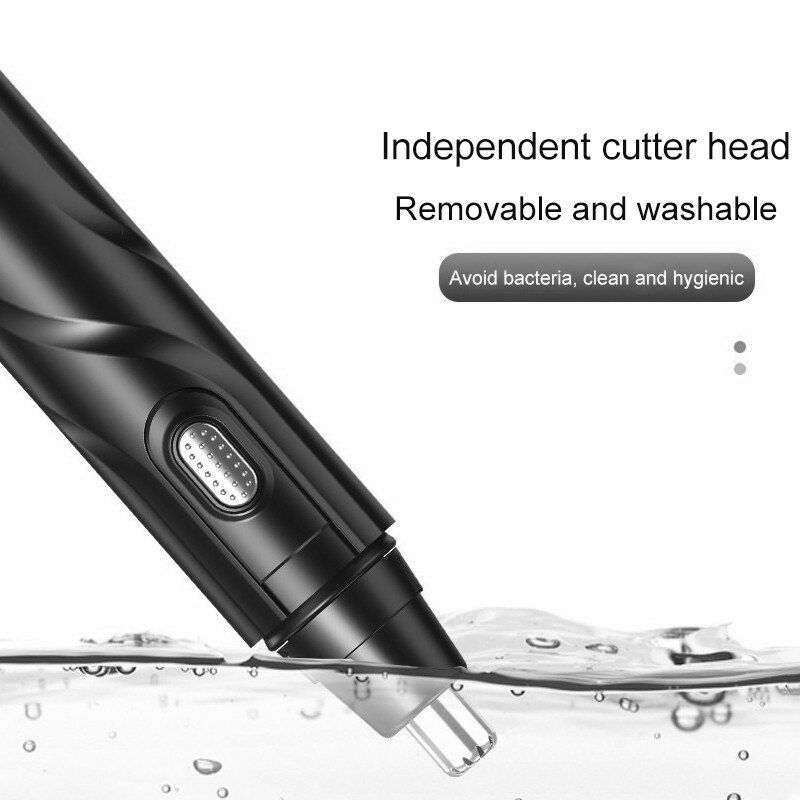 3-in-1 Cordless Hair Trimmer – Nose, Ear & Eyebrow Groomer