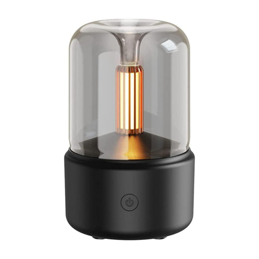 USB Candlelight Aroma Diffuser – 120ml Essential Oil Humidifier for Home, Office & Relaxation