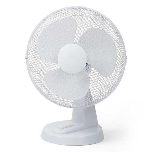 12” Oscillating Desk Fan – Quiet, Adjustable, Speed Control