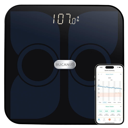 Smart Bluetooth Body Fat Scale – Digital Weight Analyser