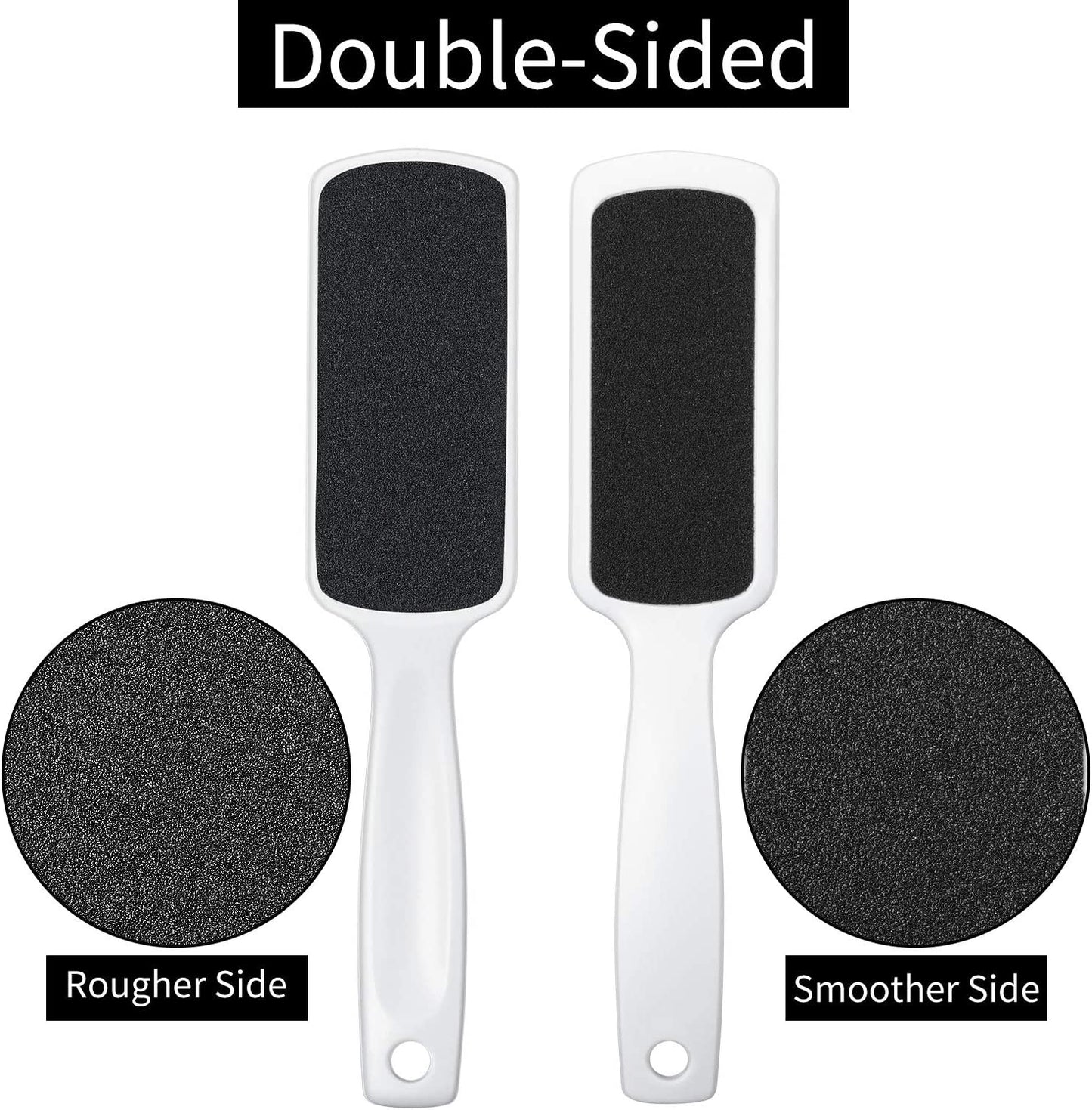 Double-Sided Foot File 3-Pack – Callus Remover for Wet & Dry Use