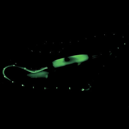 Light-Up Wired Earphones – Green In-Ear with Built-In Mic
