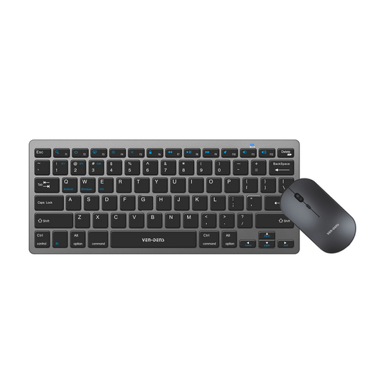 Wireless Keyboard & Mouse Set – Slim 2.4GHz USB Combo for Windows & Mac
