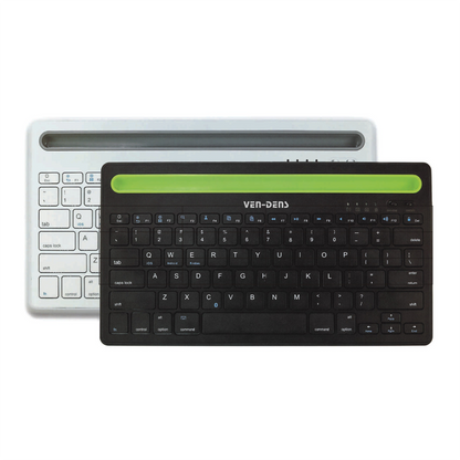 Multi-Platform Wireless Keyboard – Slim Ergonomic Design, Quiet Typing, Bluetooth