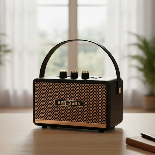 Small Portable Dual Wireless Speaker - Clear Sound, Long Battery Life, Water Resistant
