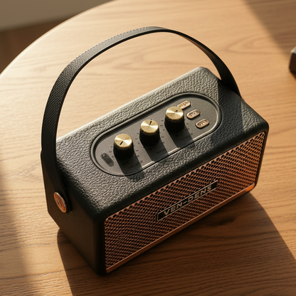 Small Portable Dual Wireless Speaker - Clear Sound, Long Battery Life, Water Resistant