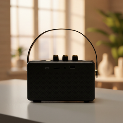 Small Portable Dual Wireless Speaker - Clear Sound, Long Battery Life, Water Resistant