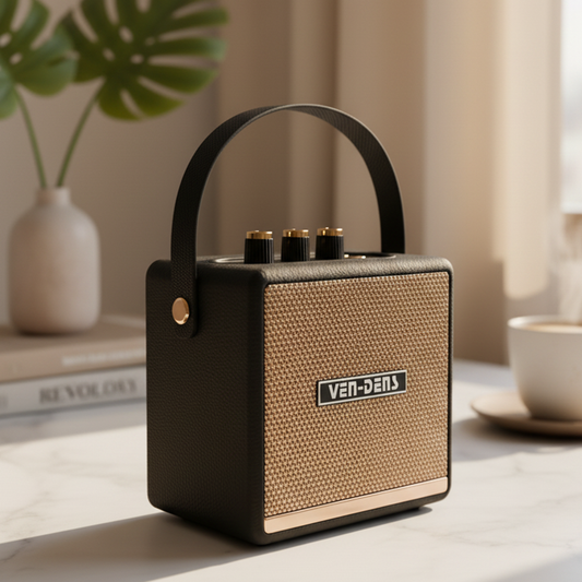Portable Wireless Speaker – Bluetooth, Rechargeable, Clear Sound