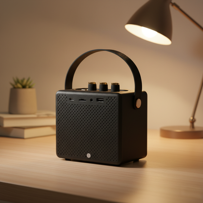 Portable Wireless Speaker – Bluetooth, Rechargeable, Clear Sound