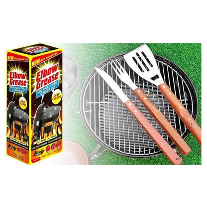 Elbow Grease BBQ Rack and Cleaning Set 500ml