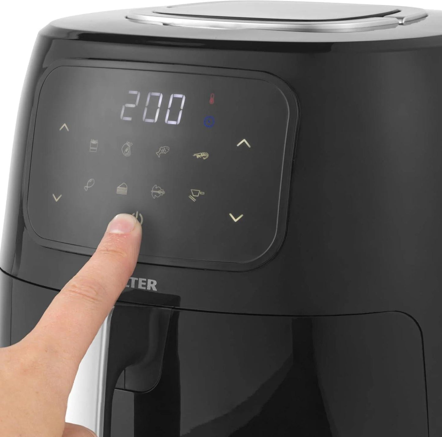 Digital Air Fryer 4.2L – 1300W Oil-Free Fryer with Timer & Presets