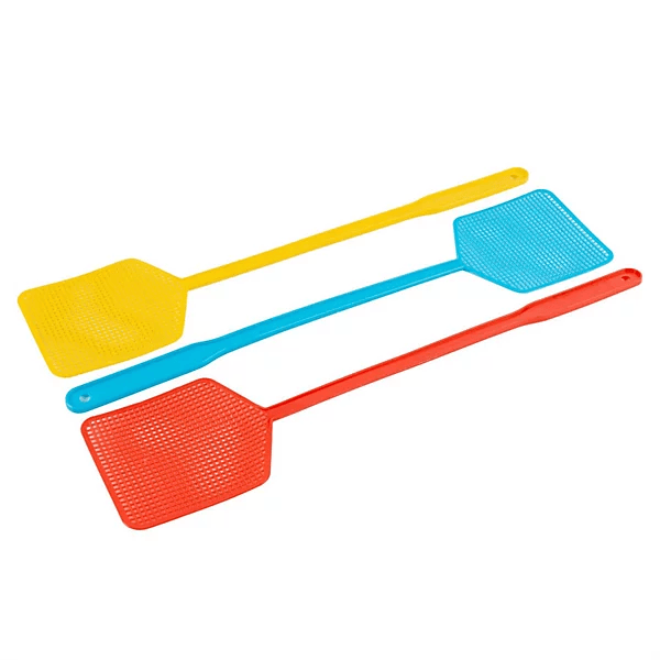 3-Pack Fly Swatters – Long-Reach, Durable Plastic