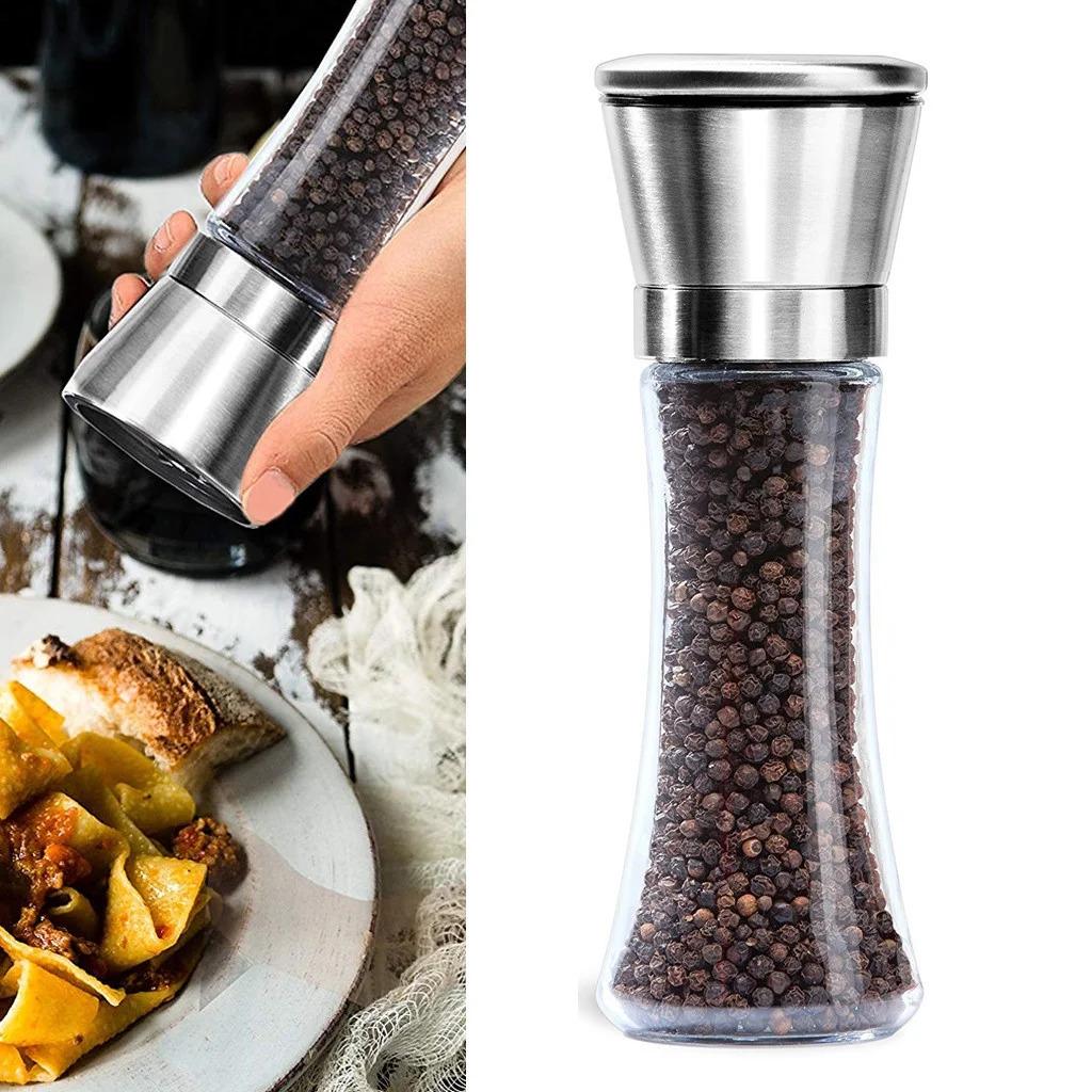 Ashley Salt & Pepper Grinder 180ml – Adjustable Mill for Fresh Seasoning