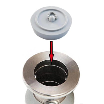 Easy-Fit Sink Plugs & Strainers Set – 4 Pack