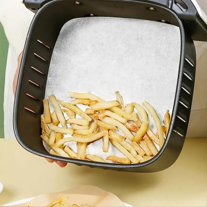 Air Fryer Liners 40 Pack – 20cm Square Non-Stick Cooking Sheets