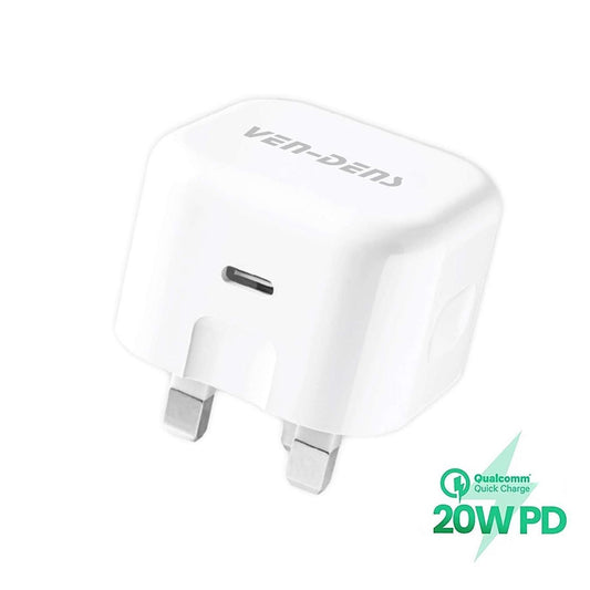 20W USB-C PD Charger – Fast & Safe Charging