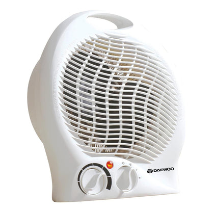 2000W Upright Fan Heater – 2 Heat Settings, Cool Fan Mode & Thermostat
