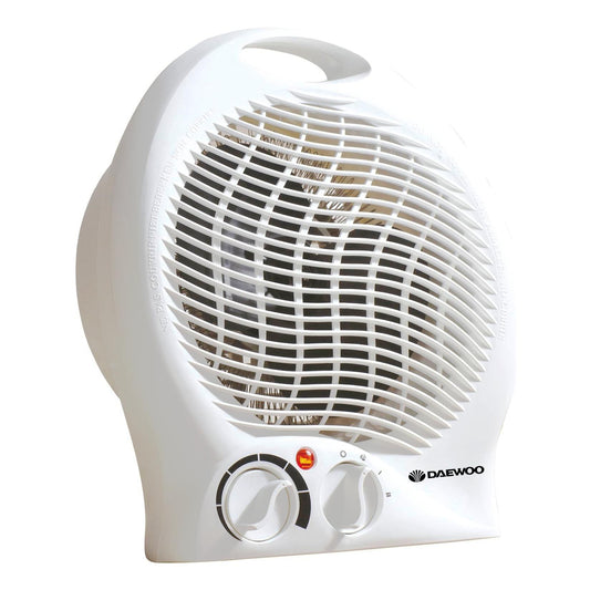 2000W Upright Fan Heater – 2 Heat Settings, Cool Fan Mode & Thermostat