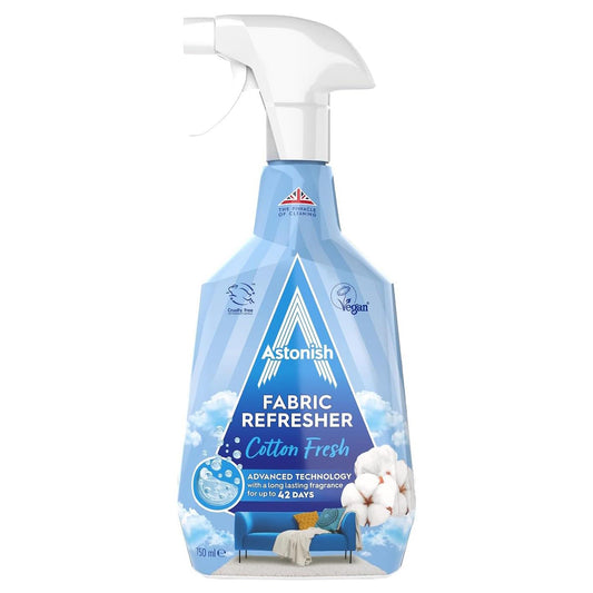 Fabric Refresher Spray 750ml – Cotton Fresh Odour Neutraliser