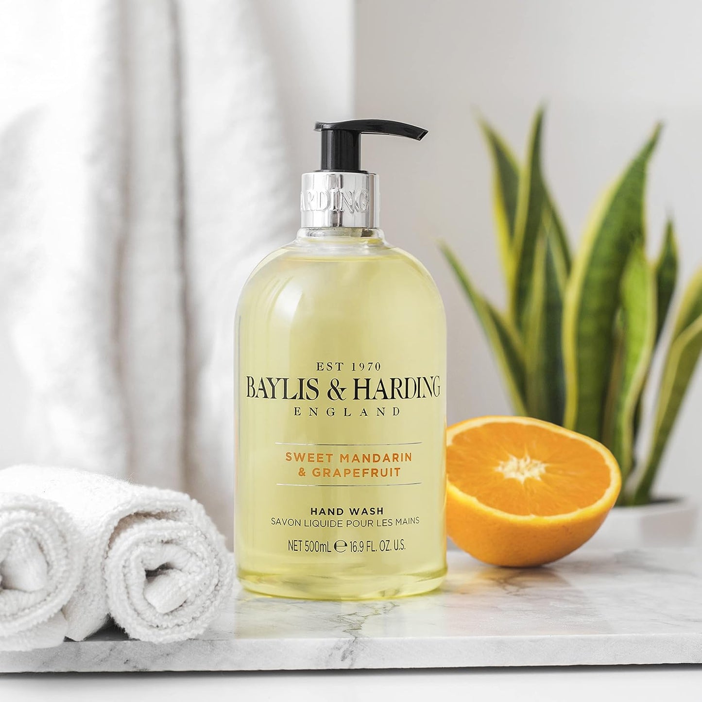 Sweet Mandarin & Grapefruit Hand Wash – 500ml Refreshing & Moisturising