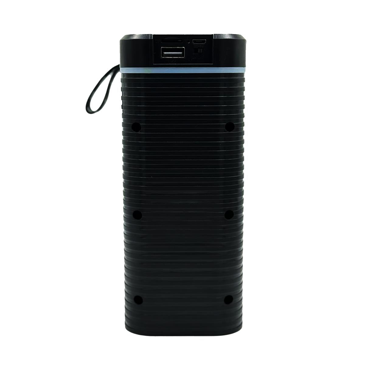 RGB Bluetooth Speaker with Phone Holder & FM/USB Playback