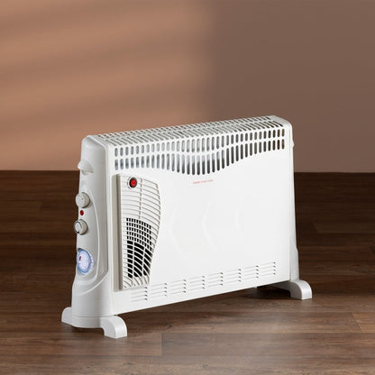 2000W Convector Heater with Turbo Function – White