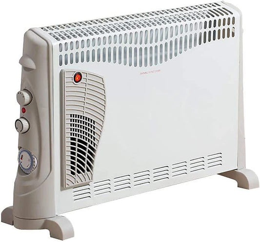 2000W Convector Heater with Turbo Function – White