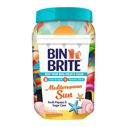 Odour Neutraliser Mediterranean Sun 500g – Papaya & Sugar Cane Bin Freshener