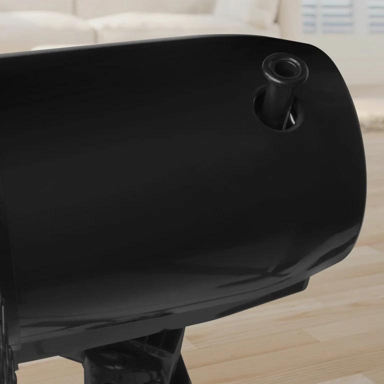 16” High Velocity Pedestal Fan – 3 Speeds, Adjustable Height, Black
