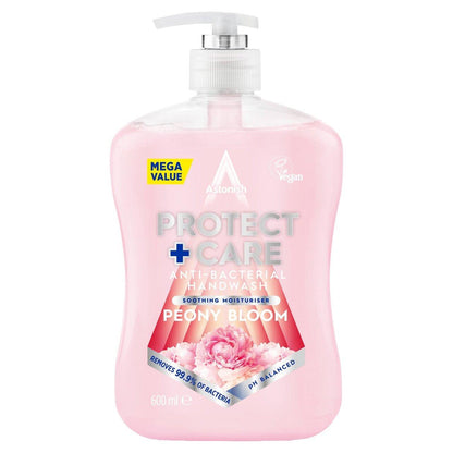 Peony Bloom Hand Wash – 600ml Antibacterial & Soothing